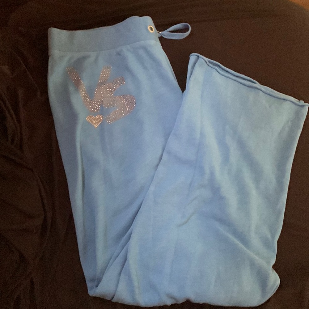 y2k Victoria’s Secret rhinestoned joggers
